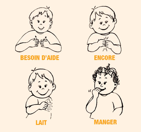 La langue des signes pour les jeunes enfants – Le Zéphyr